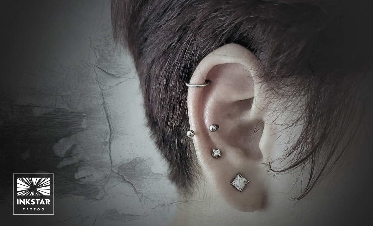 piercing in cartilaj